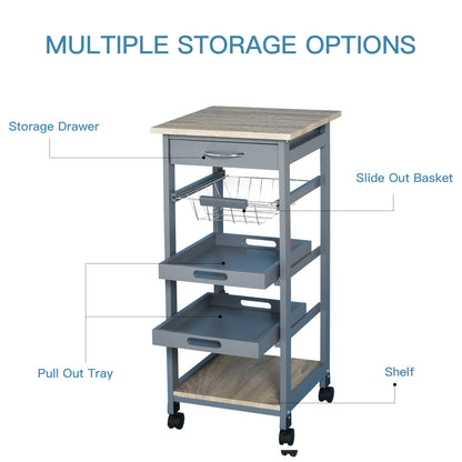 Mobile Kitchen Cart