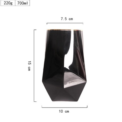 Goblet Simple Wine Glass Champagne Glasses For Model Room Setting