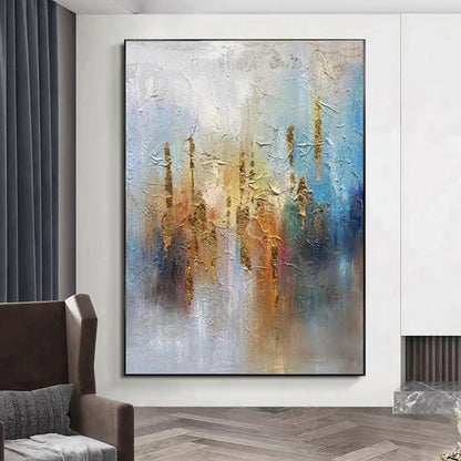Handmade Oil Painting Canvas Wall Art Decoration Modern Abstract For Home Decor Rolled Frameless Unstretched Painting