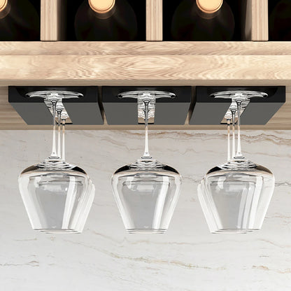Under Cabinet Upside Down Wine Glass Holder - For Wine