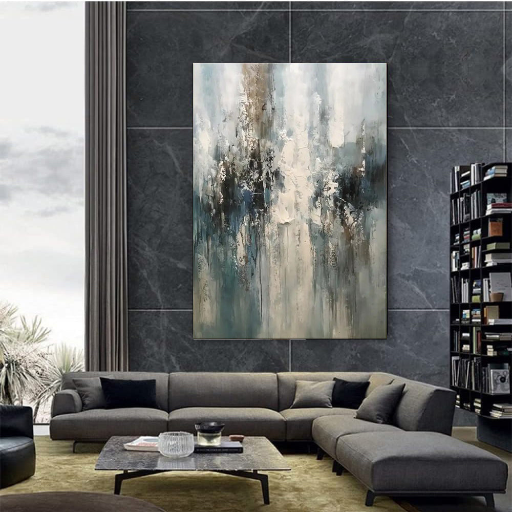 Handmade Oil Painting Canvas Wall Art Decoration Modern Abstract For Home Decor Rolled Frameless Unstretched Painting