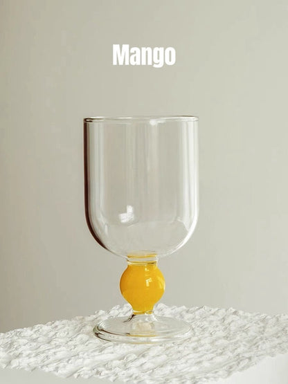 Gumballs Wine Glass - Eclectic Whimsical Coloured Cocktail Glasses